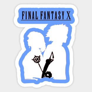 Tidus and Yuna Final Fantasy X Sticker